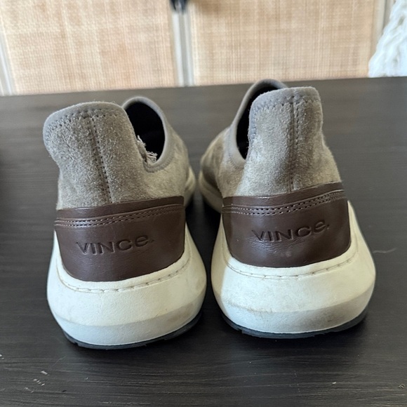 Vince Suede Slip-On Sneakers - Picture 3 of 4